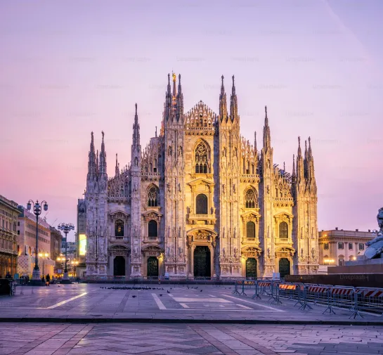 Duomo di Milano Rooftop Entry By Stairs